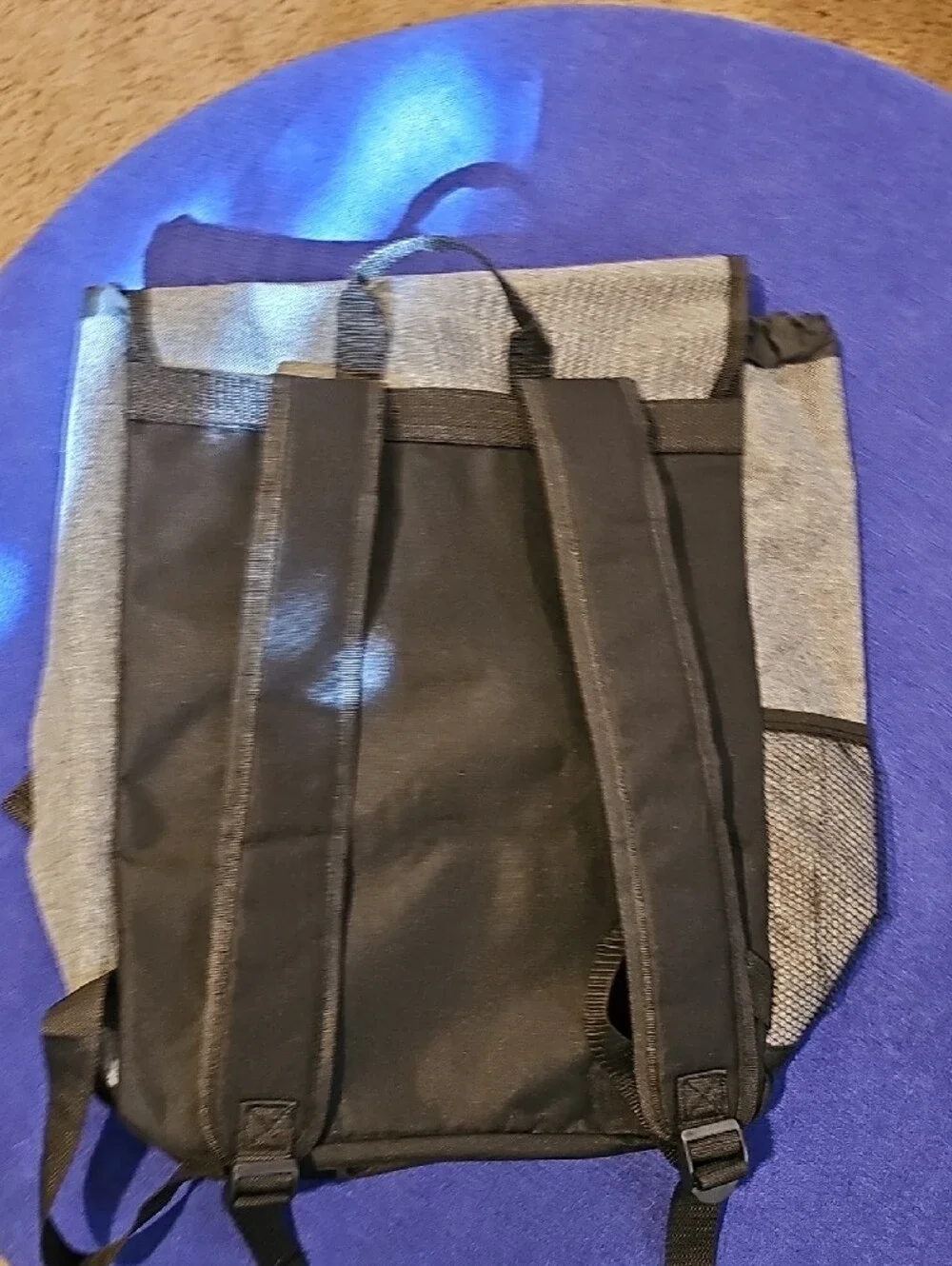 Grey Messenger/school Bag